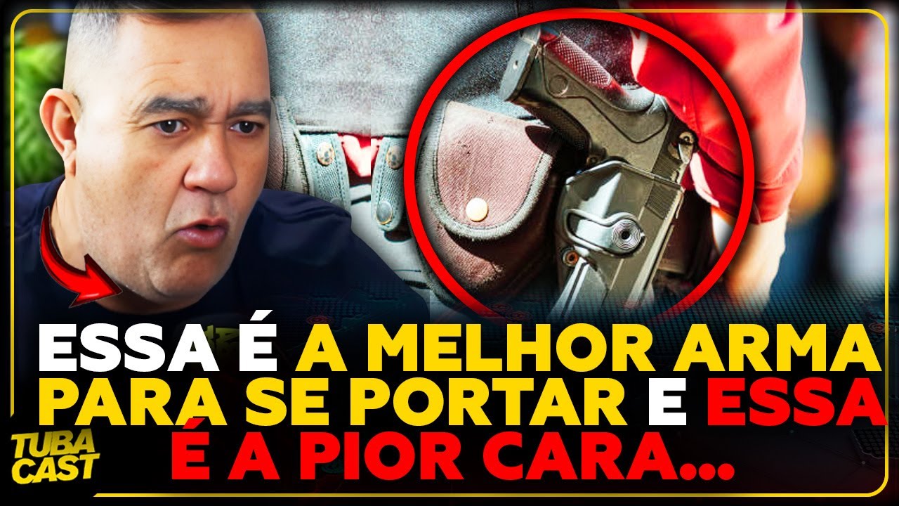 A MELHOR ARMA PARA SE PORTAR vs A PIOR! Com SGTO. CASTRO E DANILO PELEJE (O PERITO DE VERDADE)