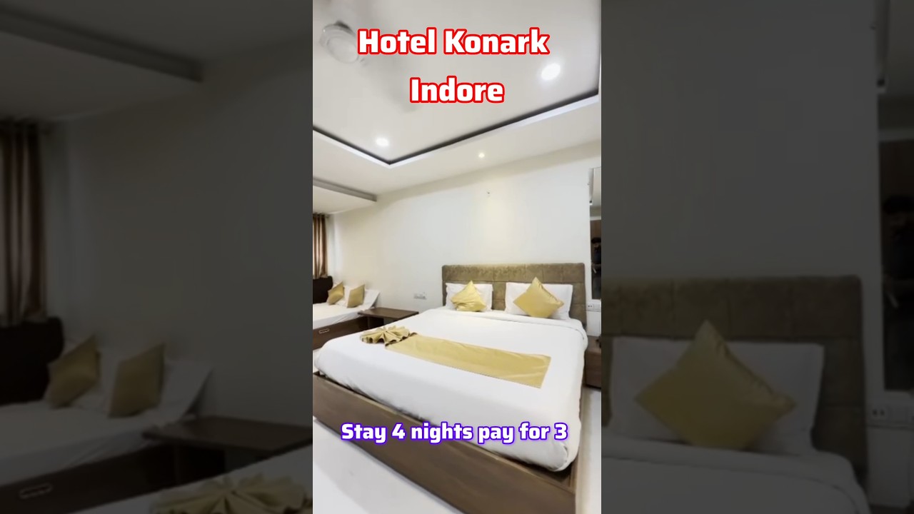 hotel konark | prime location in indore | #travel #vlog #indore #hotel