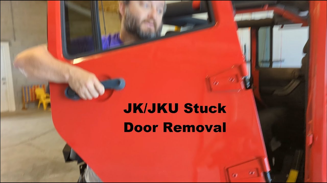 Jeep JK/JKU stuck door removal - McCoppin's Manual of Manliness