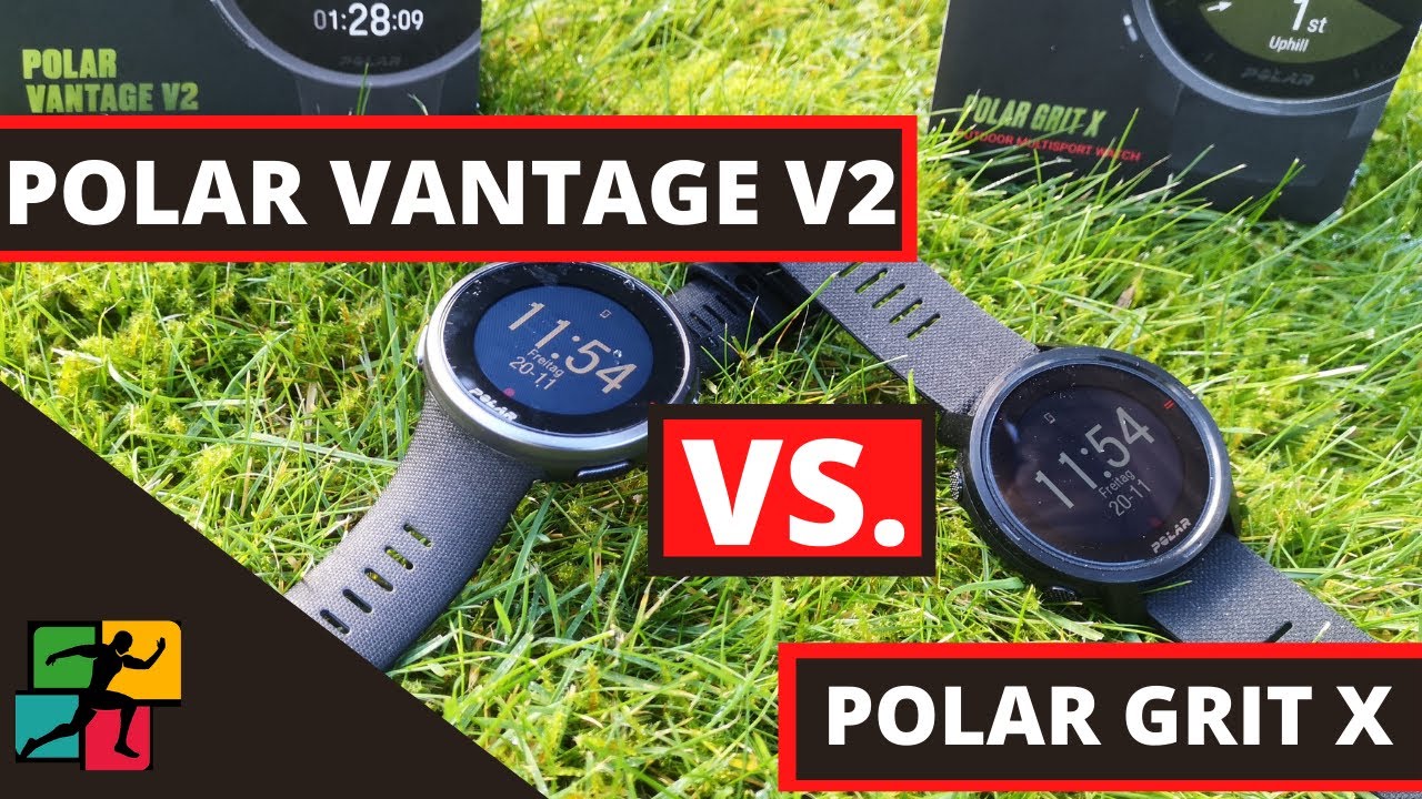 Polar Vantage V2 vs. Polar Grit X (deutsch): Alle Unterschiede & Gemeinsamkeiten