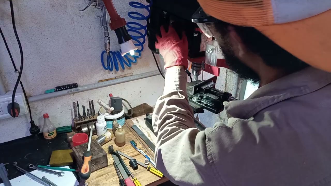 Usinando Adaptador. 2