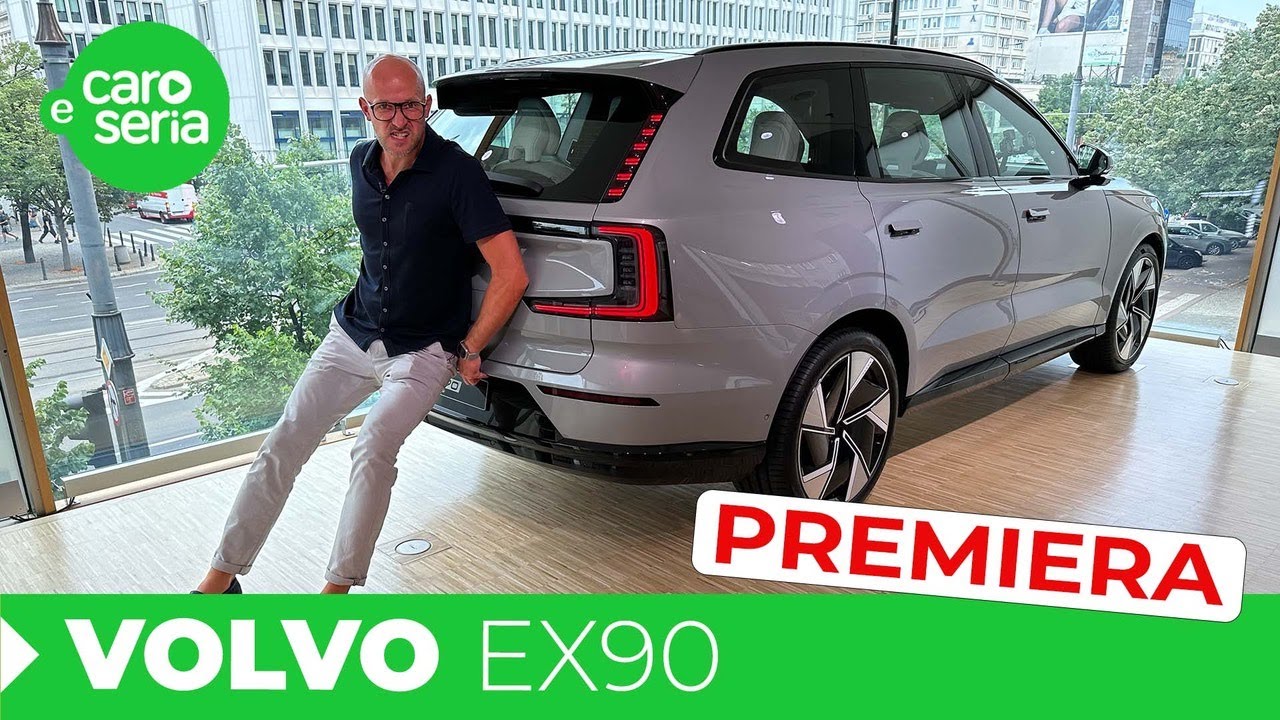 Elektryczne Volvo EX90, czyli zapasy w wadze ciężkiej! (PREMIERA PL 4K) | eCaroSeria