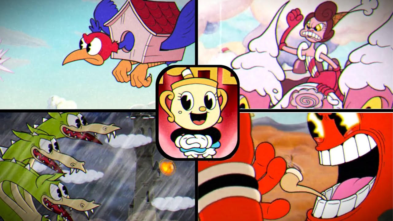 Cuphead - Inkwell Isle 2 All Bosses (Chalice, A+ Rank, No Damage)