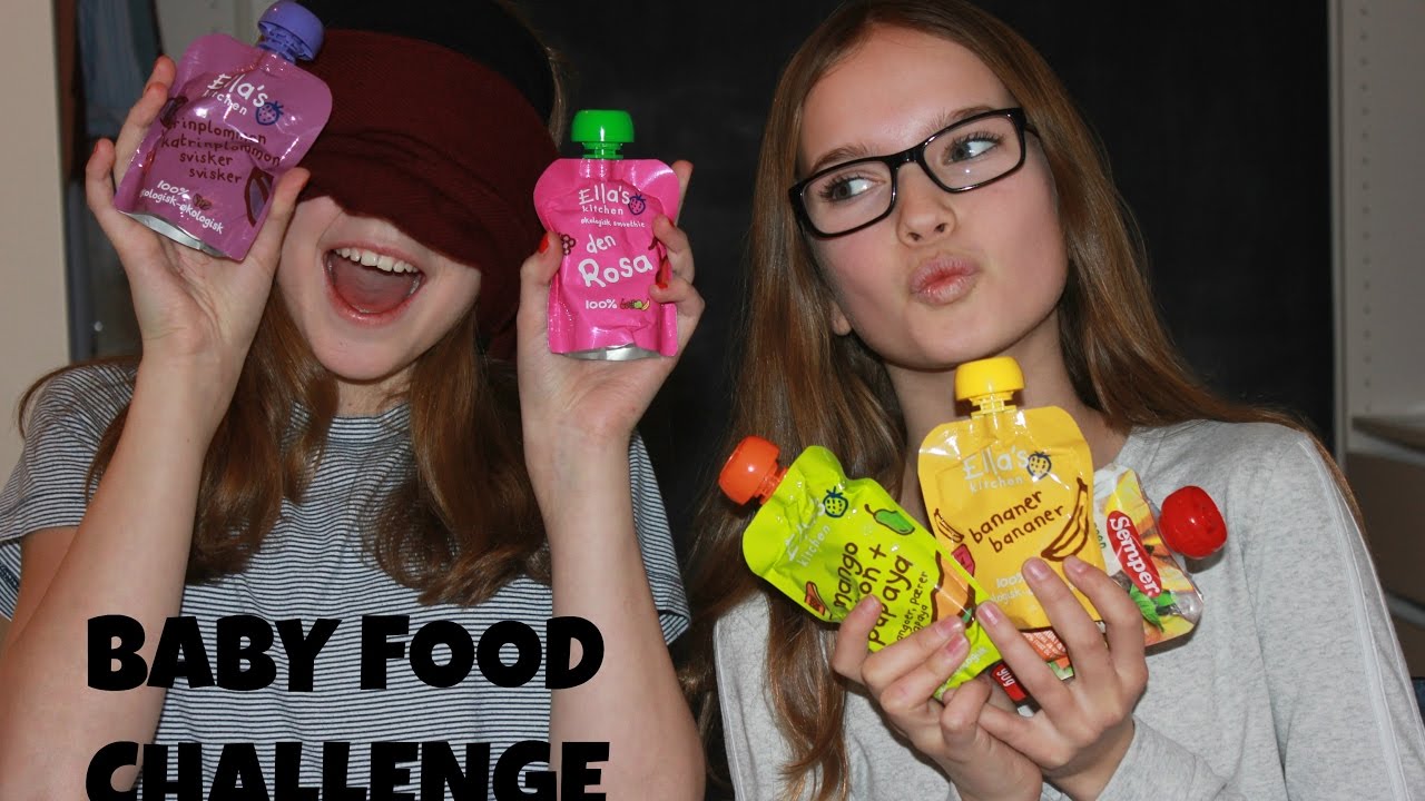 babyfood Challenge ft Sara Camilla