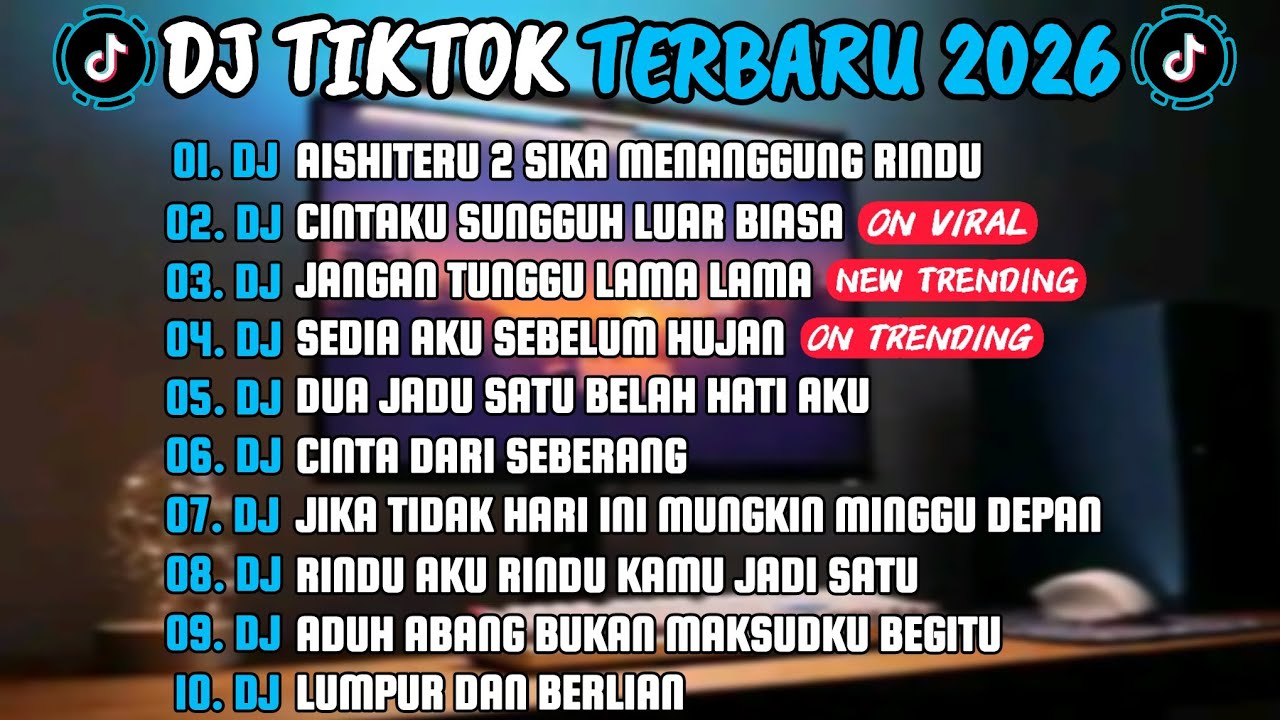 DJ TIKTOK TERBARU 2O26 l DJ AISHITERU 2 SIKA MENANGGUNG RI RINDU 🎵 DJ CINTAKUSUNGGUHLUARBIASA FULL 