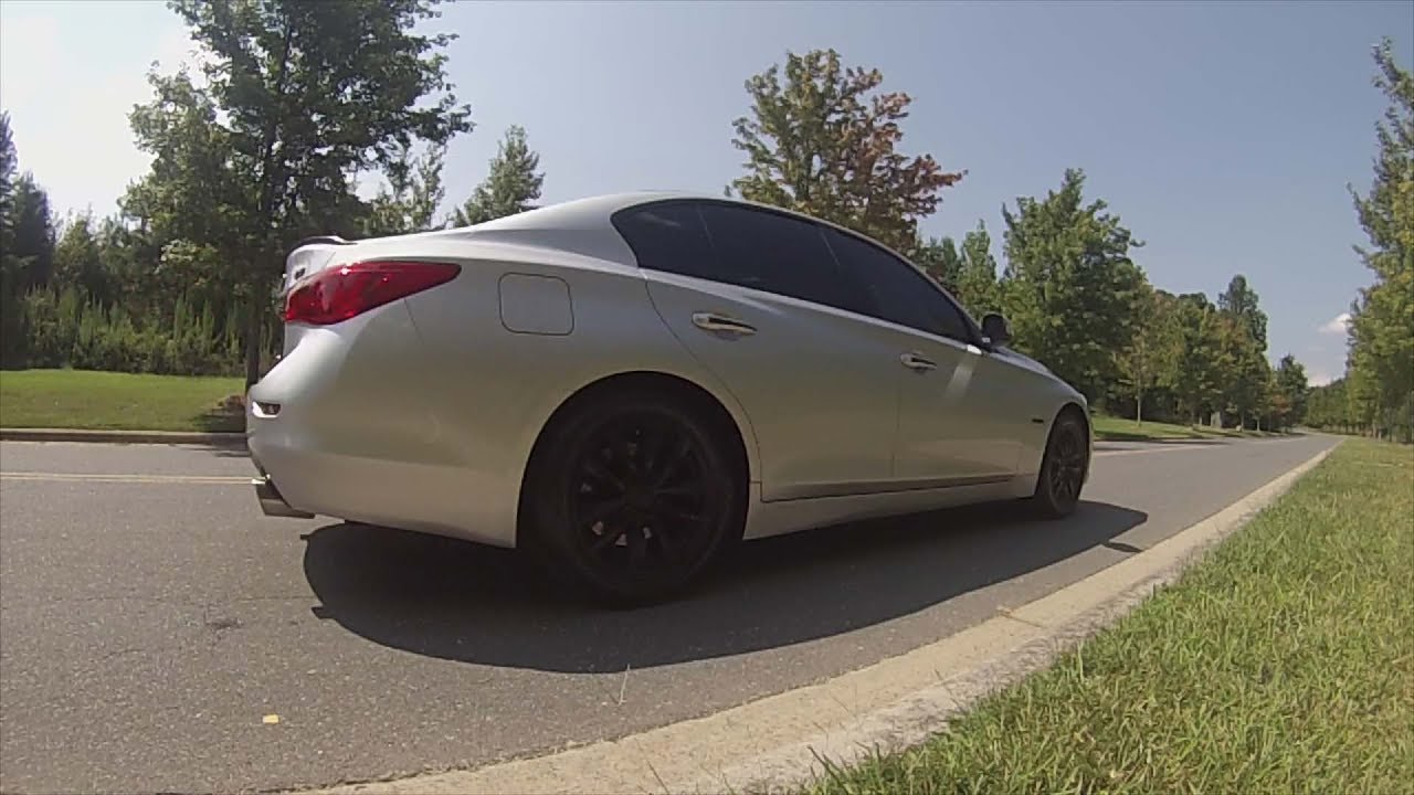 Q50 Hybrid with Muffler Delete!