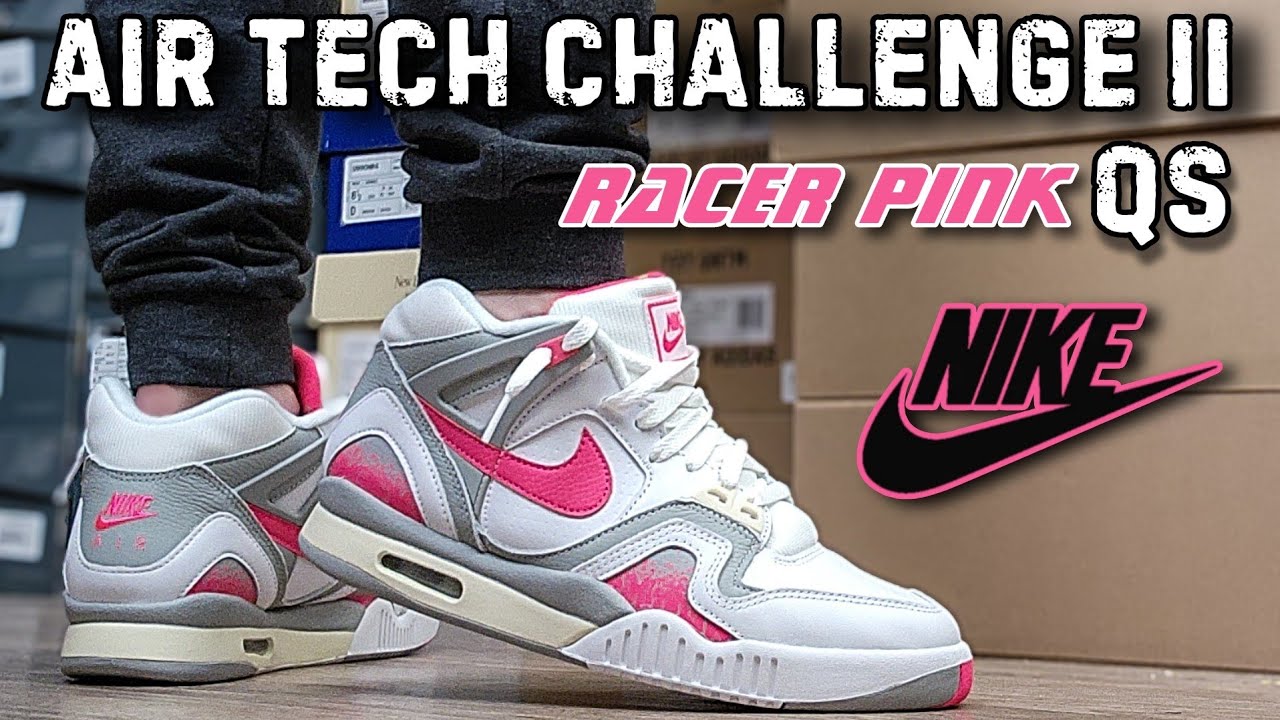 Nike Air Tech Challenge II QS 'Racer Pink' 2025 Sneaker Review & On Feet