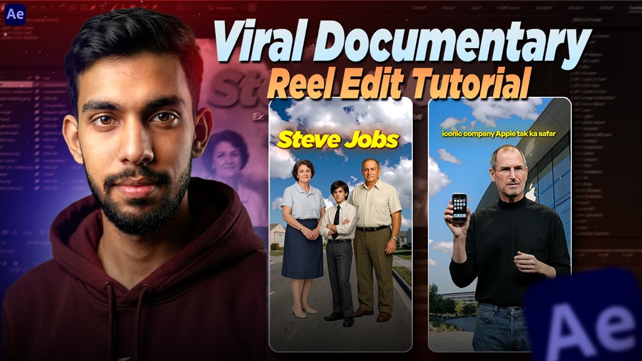 Edit Viral Instagram Documentary Style Reels |  Like sudhanshu aggarwal |After Effect Tutorial