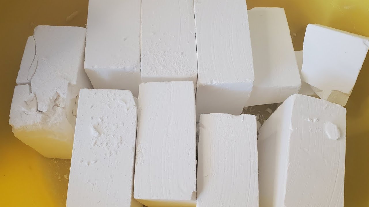 10 BLOCKS CRUNCHY CAP+ SPRI GYM CHALK CRUMBLE-ASMR