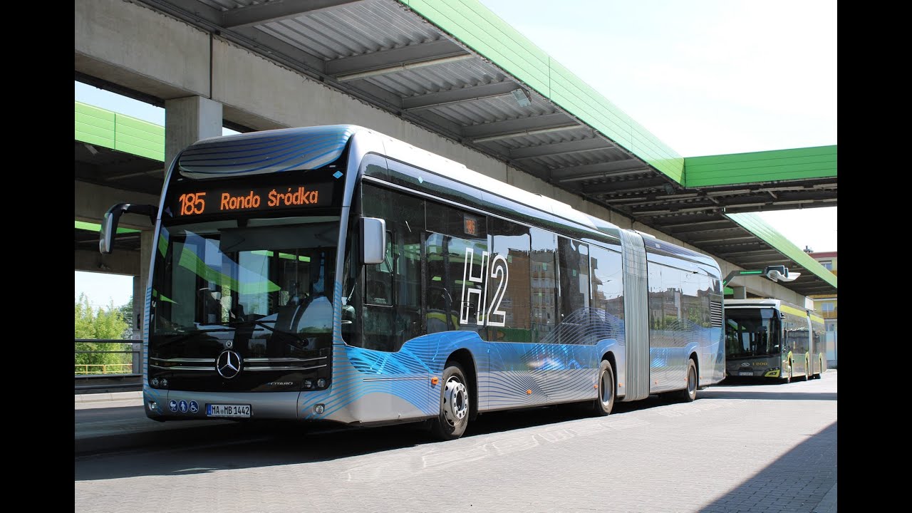 TEST// Mercedes-Benz eCitaro G Fuel Cell #1800 MPK Poznań [185]