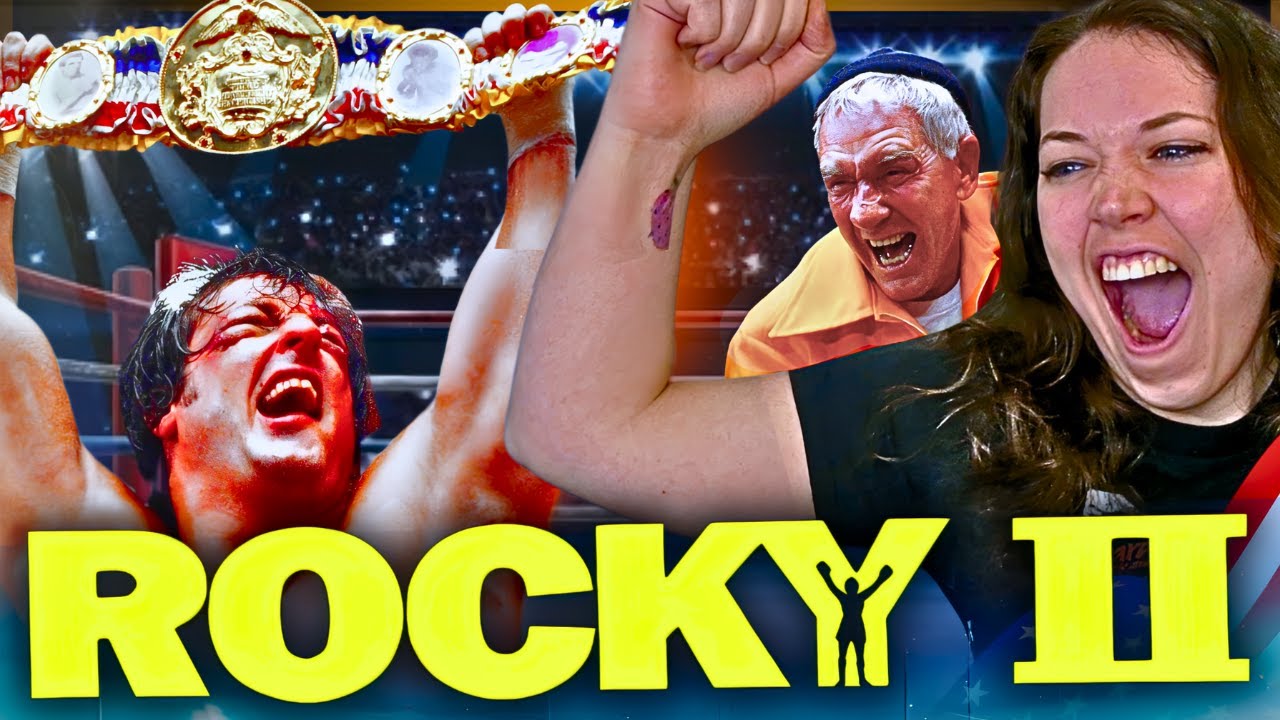 Rocky II (1979) First Time Watching!!!