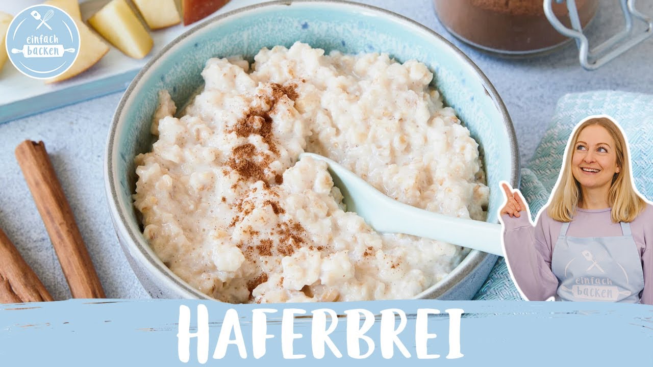 Haferbrei 🥣🌾| in 10 Minuten zubereitet | Porridge Grundrezept| oatmeal bowl | Einfach Backen