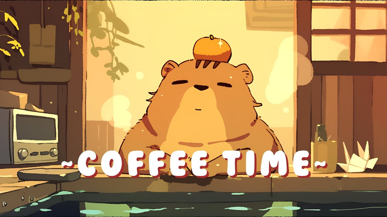 Capybara Beat Station - Study Session Music Mix ~ Zen Moments ~ 🦫 ✨ 🌙