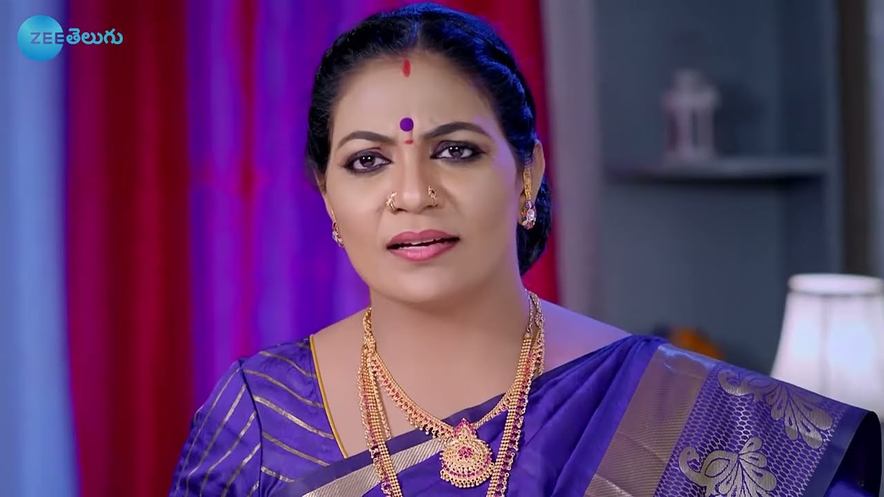 Inti Guttu - ఇంటి గుట్టు - Telugu Serial - EP - 408 - Meena Vasu, Nisha Gowda - Zee Telugu