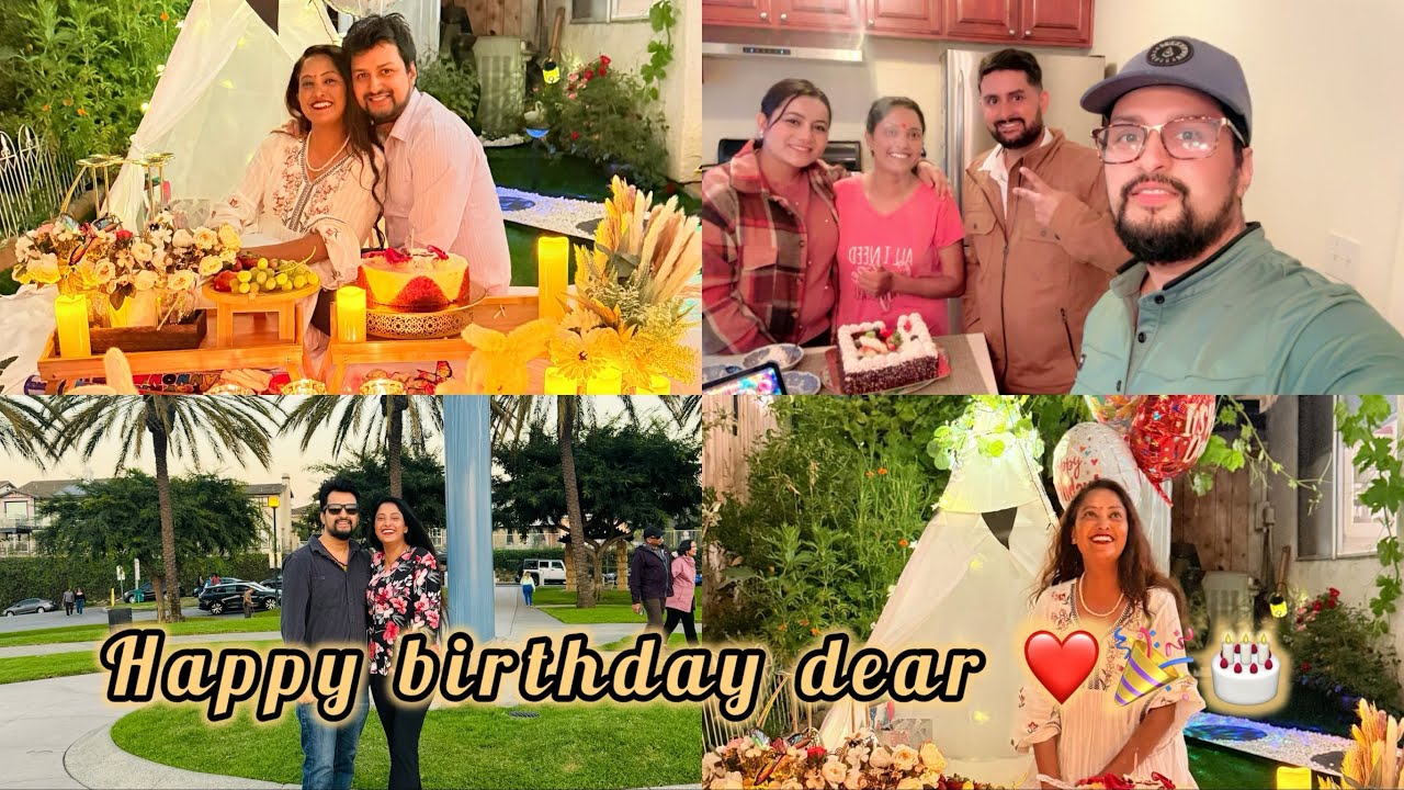Shova’s Birthday in the USA | Surprise, Love & Temple Blessings