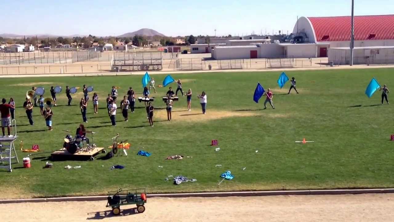 Rosamond H.S.Marching Band & Color Guard - 2013: 007 James Bond