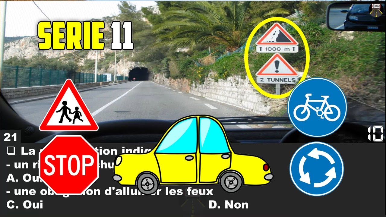 40 question et réponse 😘 code de la route 2020 test contient des pièges #11 @code_de_la_route