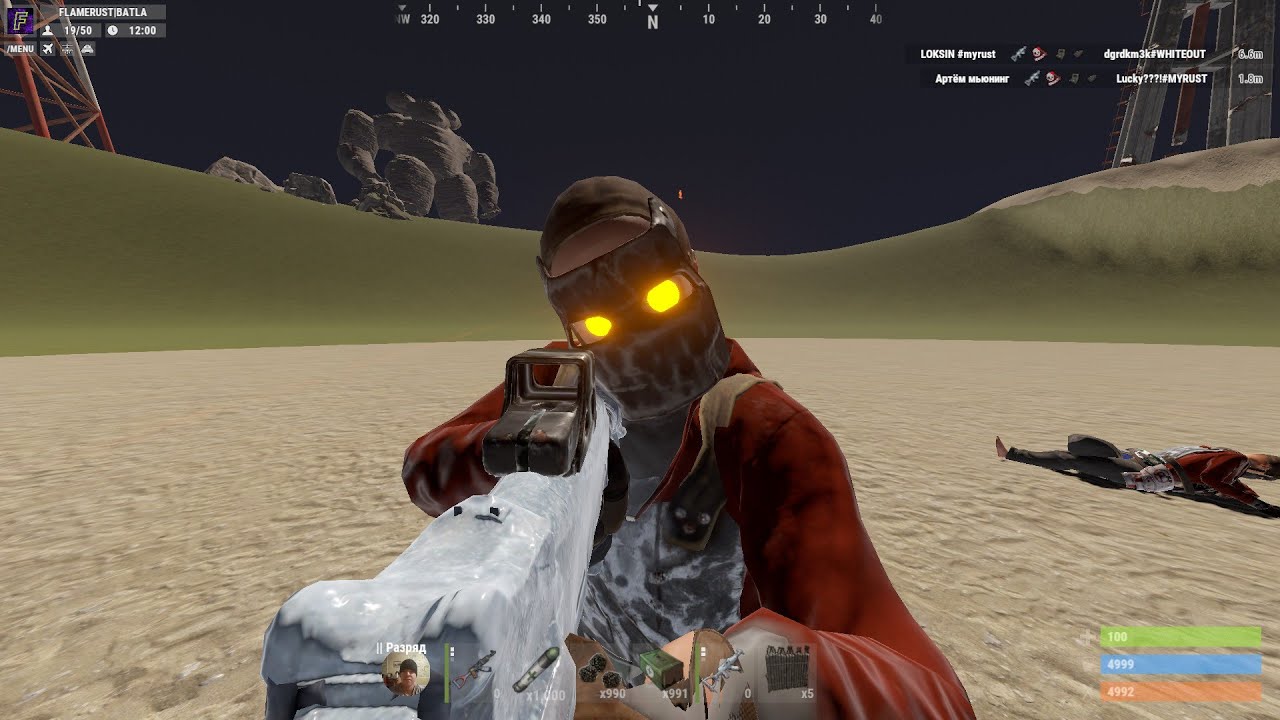 rust highlights old recoil/раст хайлайт старая отдача