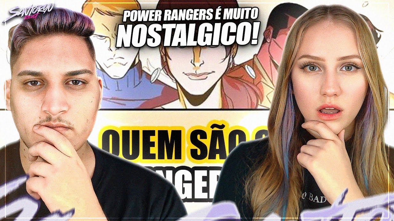Os POWER RANGERS de 1969 (Mega Power Brasil) - REACT EM CASAL