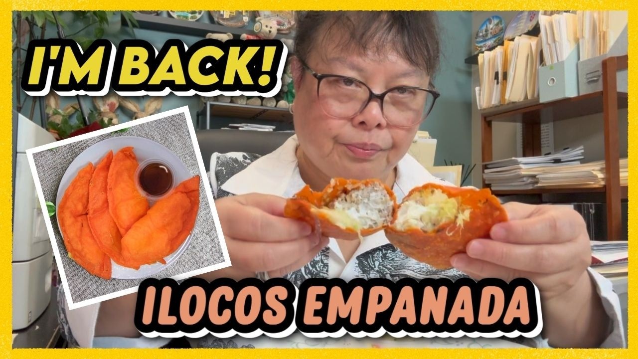 I’m Back!! Feeling Better + Surprise Ilocos Empanada (My Favorite!)