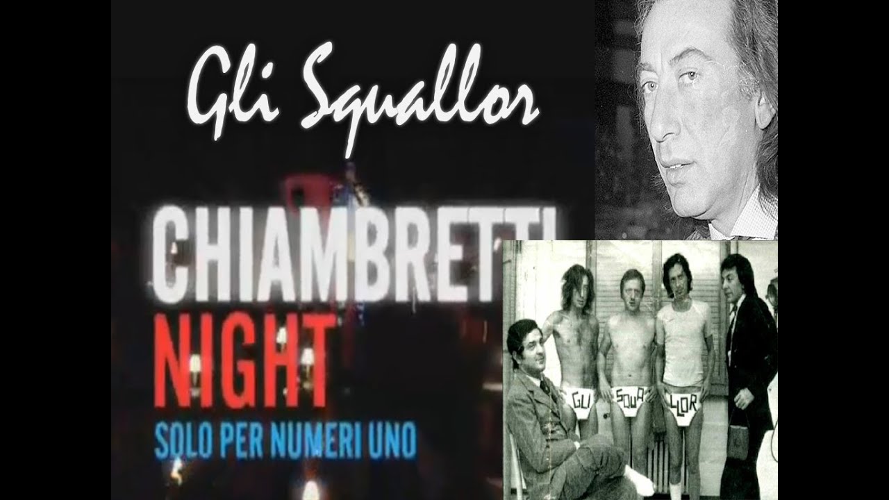 Gli Squallor al Chiambretti Night, con Alfredo Cerruti e Ciro Ippolito - 07/04/2010