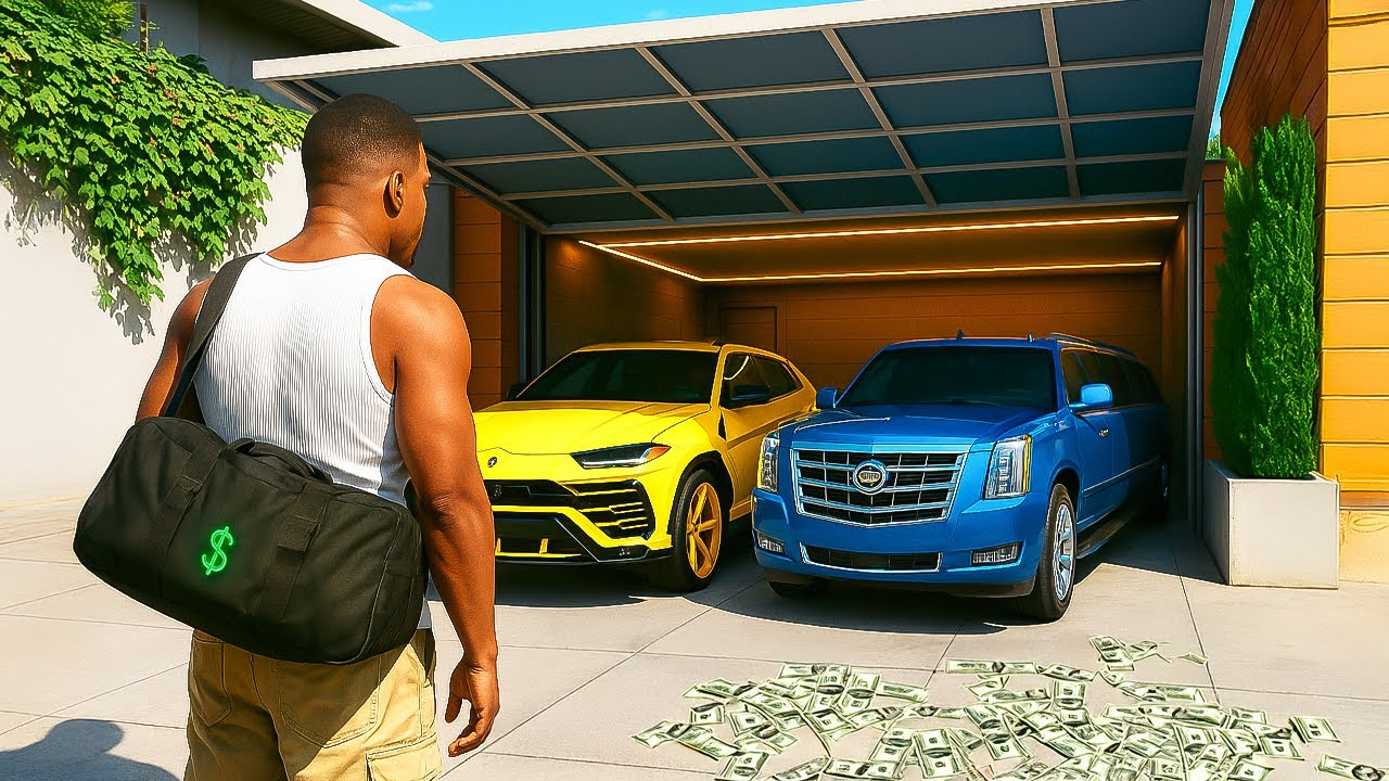 Milyoner Adam'ın Çalınan Arabalarını Geri Aldım! 💸 GTA 5