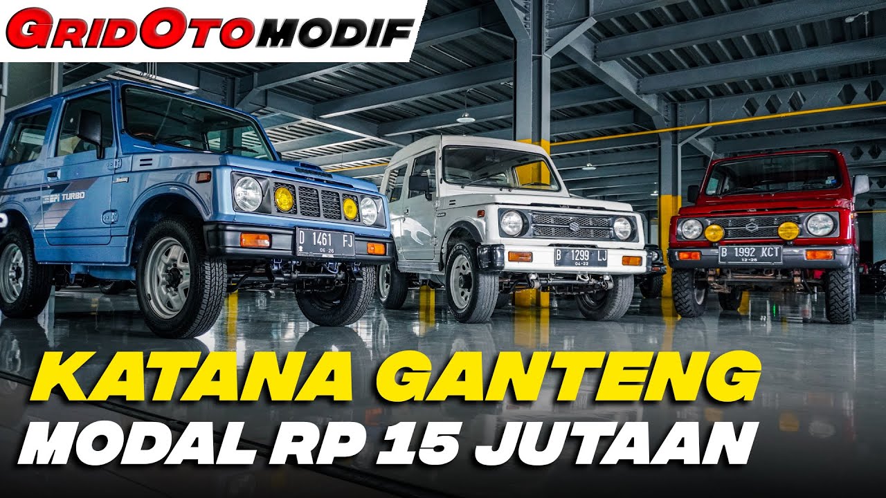 Tempat Praktik Bedah Suzuki Jimny Katana Jadi Ciamik | Modifikasi Mobil