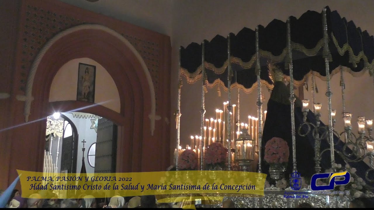Hdad Santísimo Cristo de la Salud y María Santísima de la Concepción. (Plaza de Abastos - Hospital)