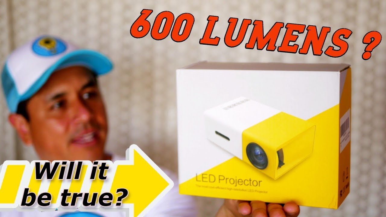 Мини-проектор Led YG300, ...Самый дешевый проектор в Интернете!! 😱