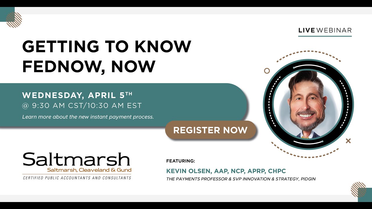 Webinar: Getting to Know FedNow, Now