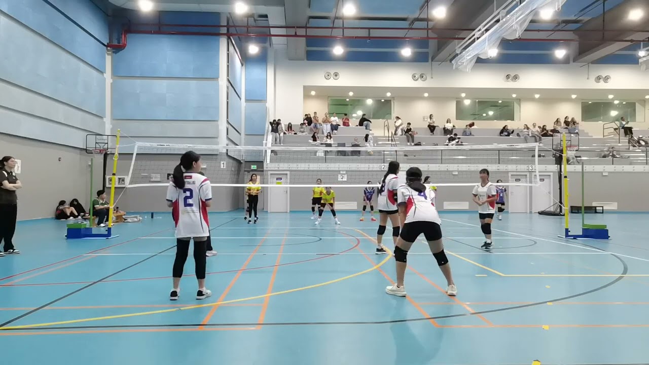 The 8th Xpats Juniors Volleyball Tournament - Play-Off Friendly Games (Rookies White vs Yellow)