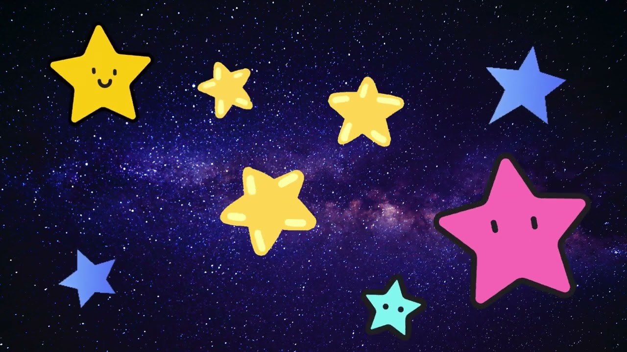 🌟Улыбающиеся звёзды уплывают🌙 Весёлая песенка для малышей, которую можно подпевать перед сном. Не...