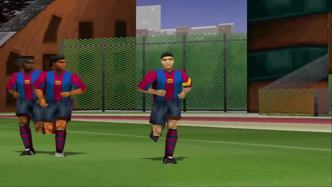 BARCELONA - PSG - WİNNİG ELEVEN - 2001 - PLAYSTATİON 1 - 1080P -