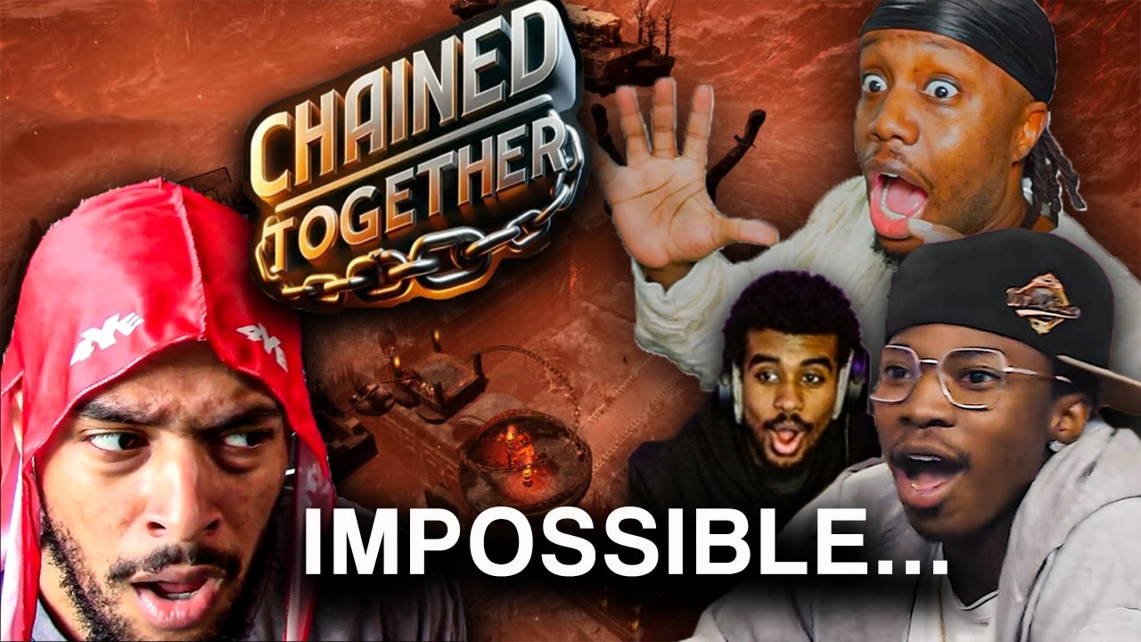 Chained Together But One of Us is An IMPOSTOR!!  w/ Adjobros Nipseyred and Koolkamar