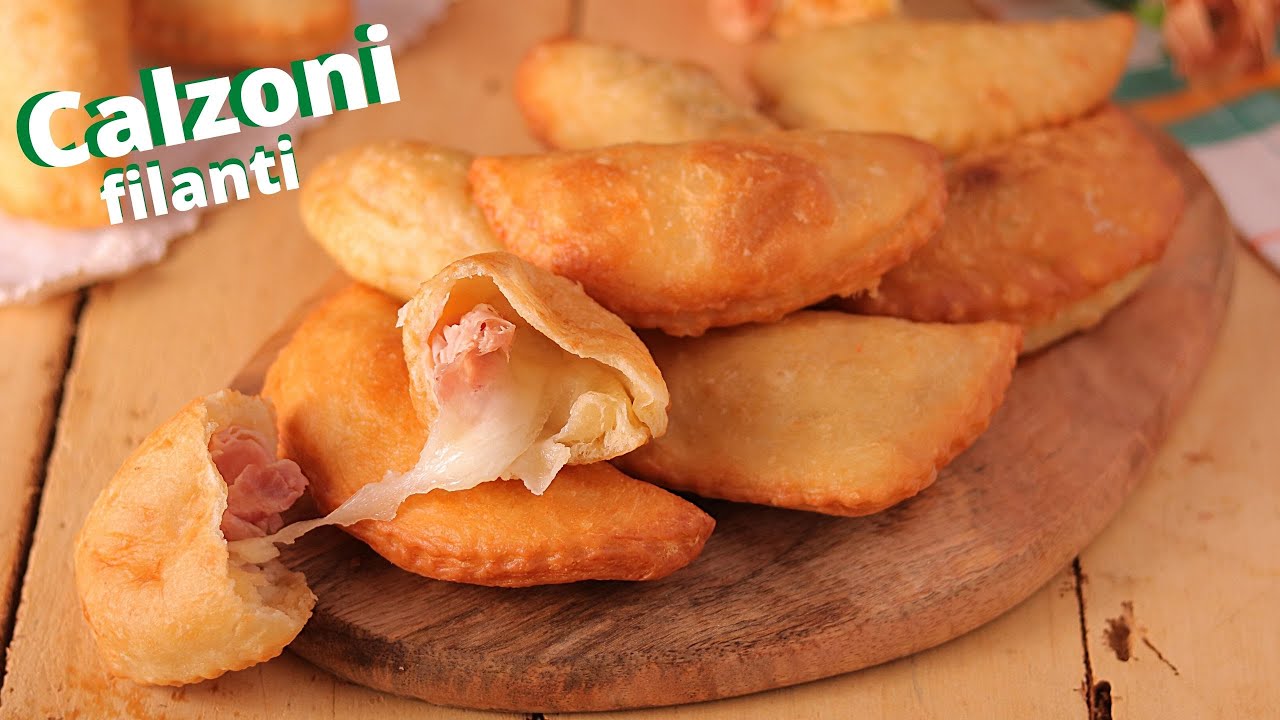 CALZONI FRITTI E AL FORNO - NON UNTI E CHE NON SI APRONO IN COTTURA - Lorenzo in cucina
