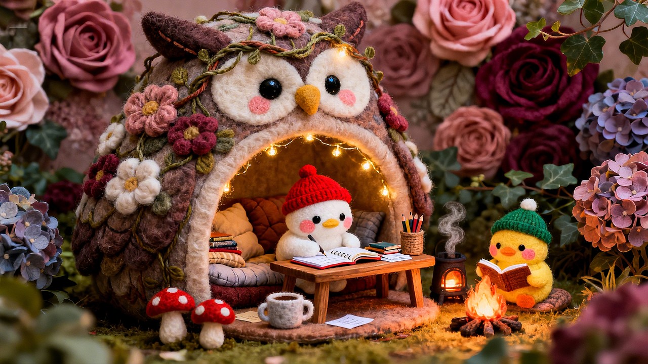 Rainy Jazz Lofi — Cozy Study Beats for Focus, Reading & Relaxation 🎶📚☕