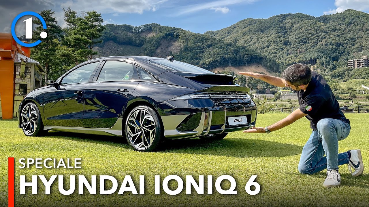 IONIQ 6, l'elettrica che ricorda una PORSCHE e batte TESLA in autonomia