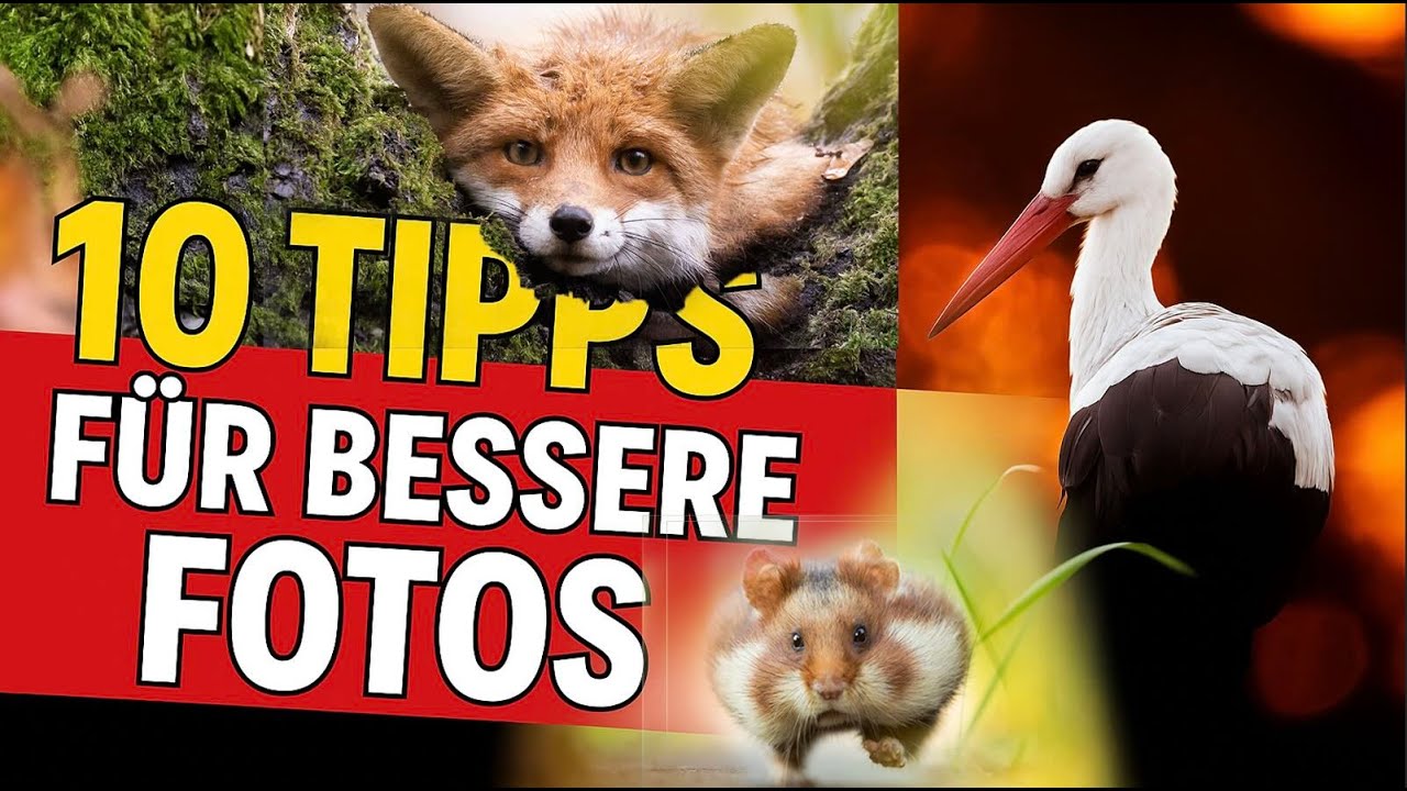 10 Tipps f&uuml;r bessere Fotos - Naturfotografie / Tierfotografie
