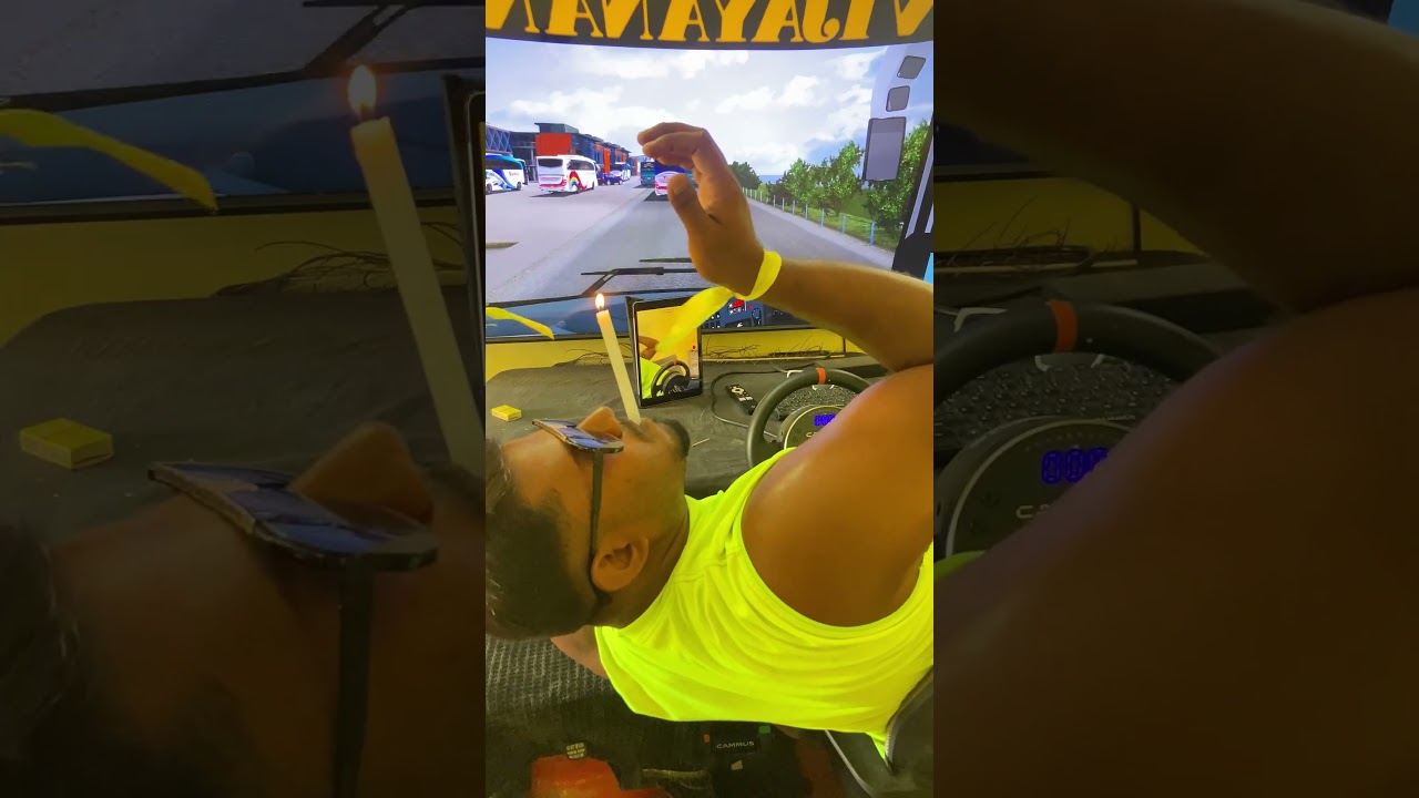 Just miss puspha bhai driving  #shorts #ets2 #busdriving #eurotrucksimulator2 #universal game studio