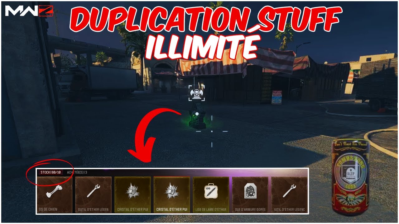 [Tuto] Duplication Illimité du stuff (Pierre Tombale) !