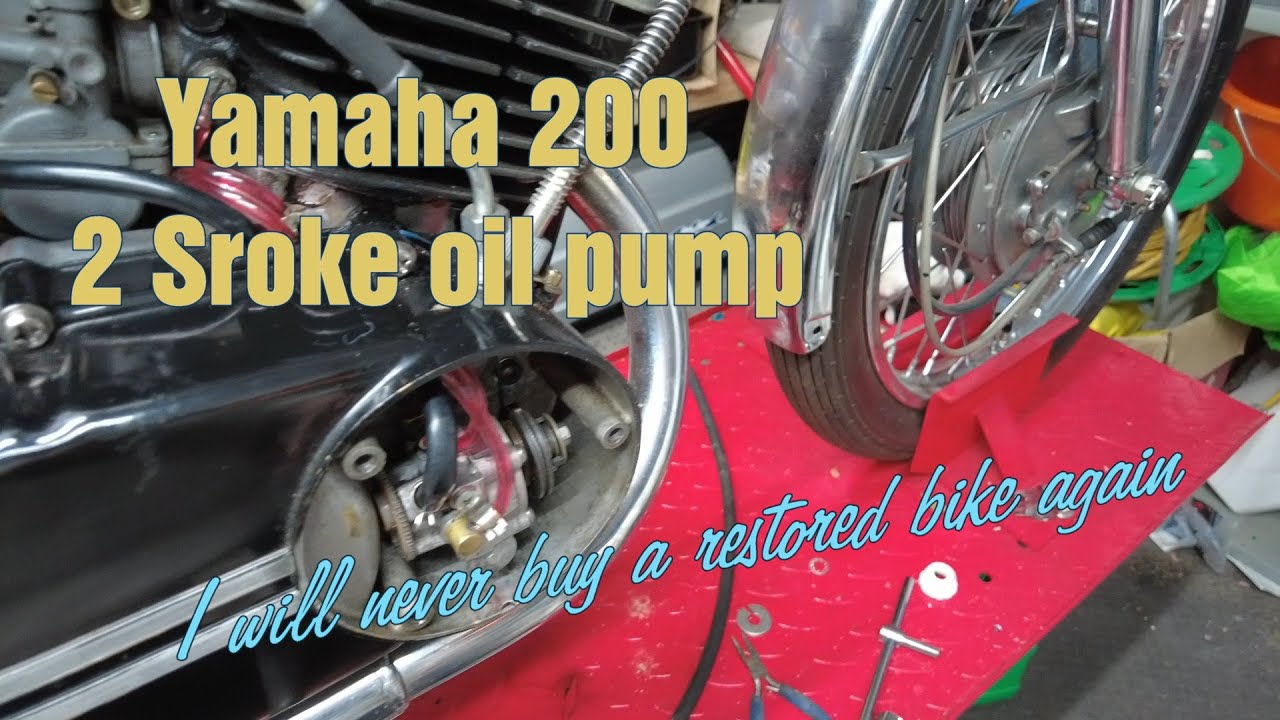 After my Yamaha 2 stroke oil issue I will never buy a restored bike again