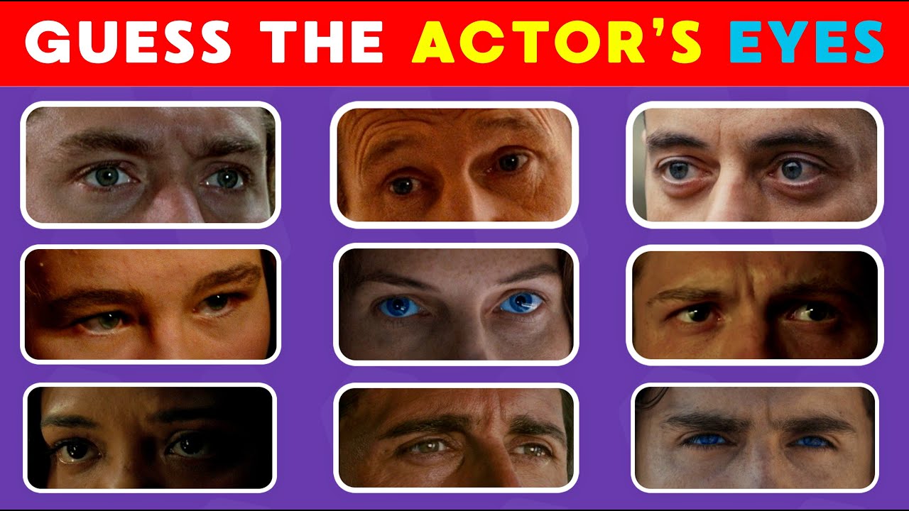 Guess the Celebrity from Their Eyes – No Second Chances! 🔥 🎯