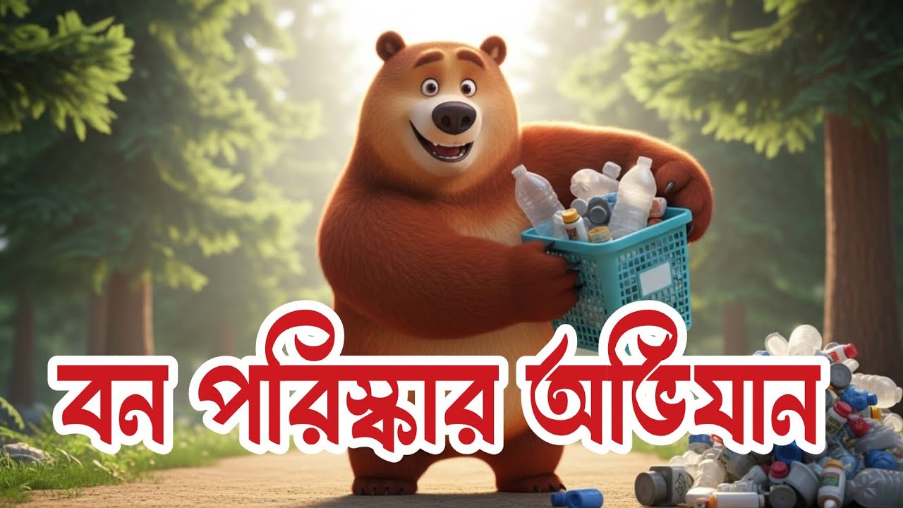 বন পরিস্কার অভিযান | কার্টুন গল্প (Cartoon Story) | ZHS CARTOON