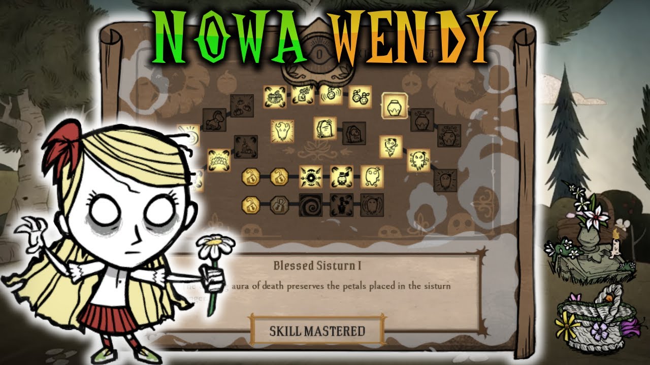 Wszystko o Wendy I Jej Nowym Drzewku w Don't Starve Together