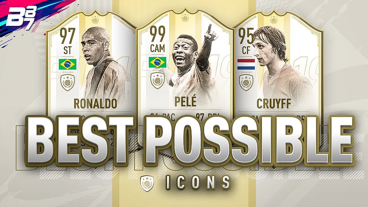 BEST POSSIBLE ICON TEAM w/ 99 PELE AND 97 RONALDO!  | FIFA 19 ULTIMATE TEAM
