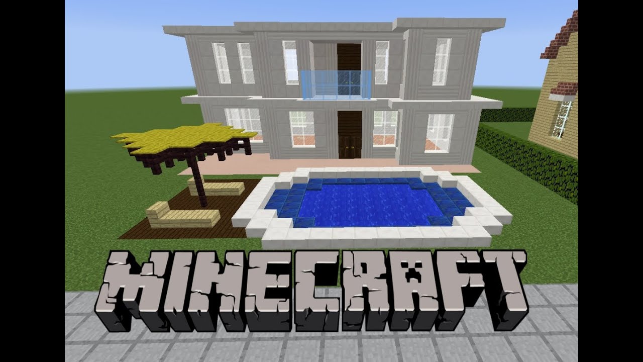 Minecraft: Havuzlu Villa Yapımı #3