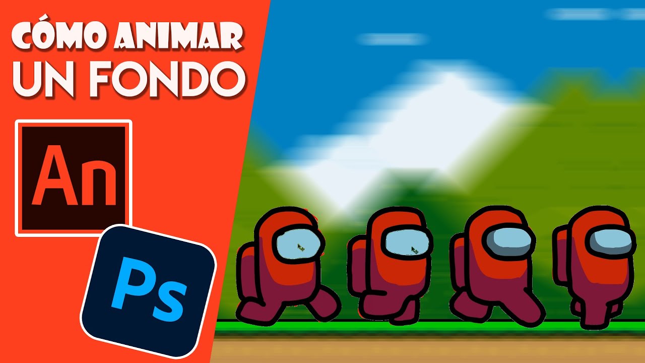 Cómo ANIMAR un FONDO en ADOBE ANIMATE - Os enseño MI TRUCO