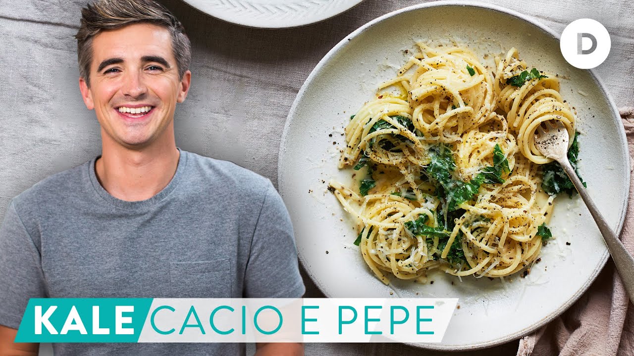 RECIPE: Quick Fix Pasta KALE Cacio E Pepe!