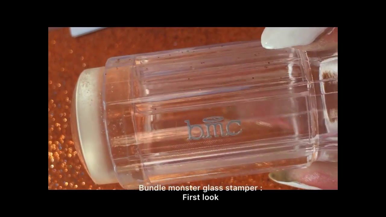 Bundle monster glass stamper : in action.