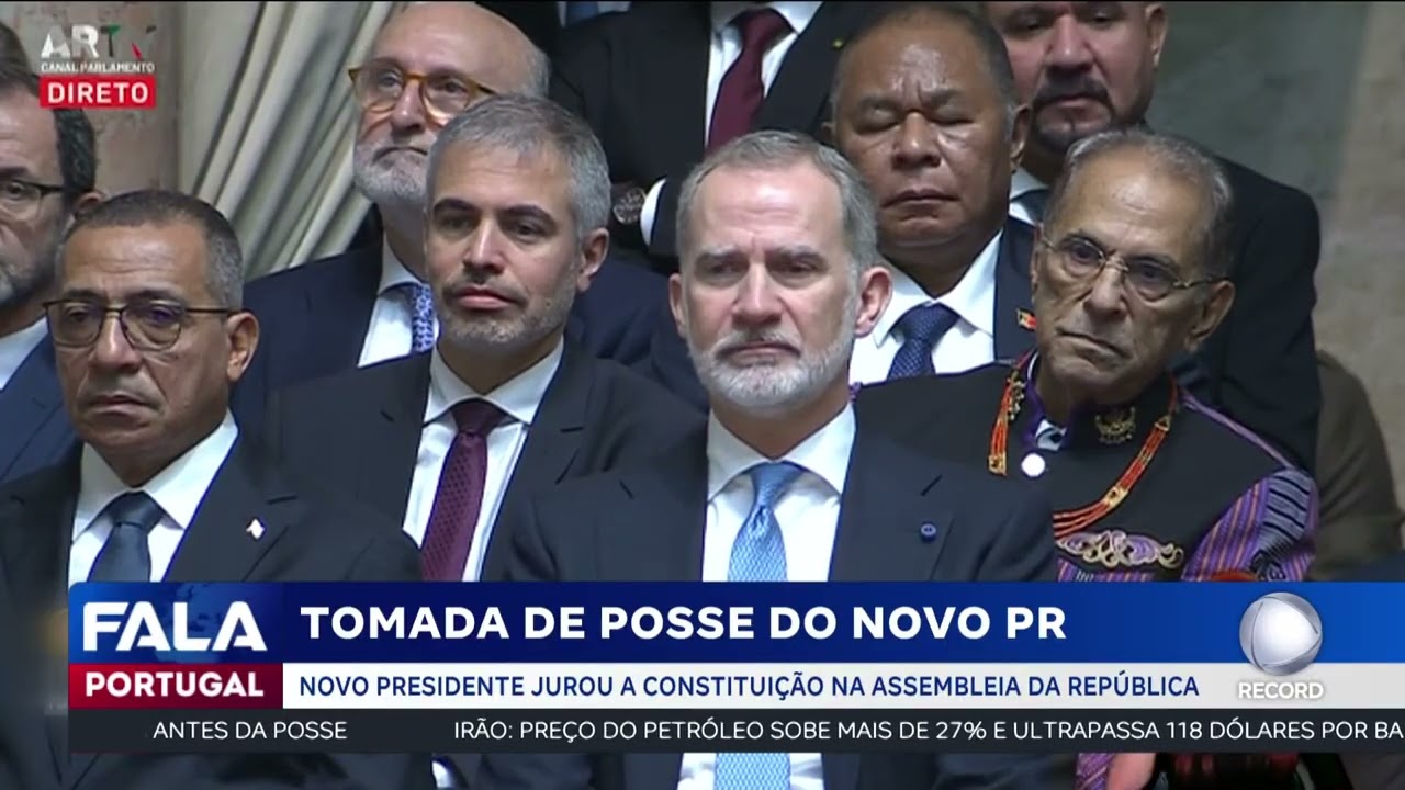 Tomada de posse do novo Presidente da República